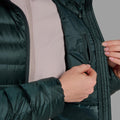 Deep Forest Montane Women's Anti-Freeze Hooded Down Jacket Model 5