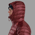 Sumac Montane Women's Anti-Freeze Hooded Down Jacket Model 4