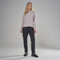 Oyster Montane Women's Alhena Merino Blend Hoodie Model 3 FALHOOYS