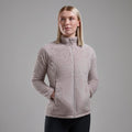 Oyster Montane Women's Caldus Fleece Jacket Model 3