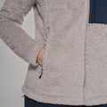 Oyster Montane Women's Caldus XT 2.0 Hooded Fleece Jacket Model 5 FCXTHOYS