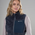 Dark Sky Montane Women's Caldus XT 2.0 Fleece Gilet Model 4 FCXTVDAS