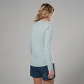 Sea Mist Montane Women's Dart Nano Long Sleeve T-Shirt Model Back