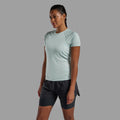 Sea Mist Montane Women's Dart Nano T-Shirt Model Front