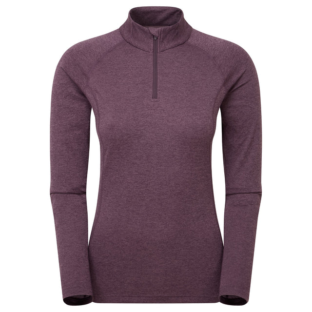 Montane Women's Dart Zip Neck T-Shirt