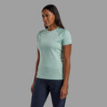 Sea Mist Montane Women's Dart T-Shirt Model Front