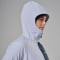Lilac Haze Montane Women's Dura Hooded Fleece Jacket Model 6 FDURHLIL