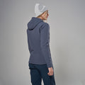 Dark Sky Montane Women's Dura XT Hooded Fleece Jacket Model Back FDXTHDAS