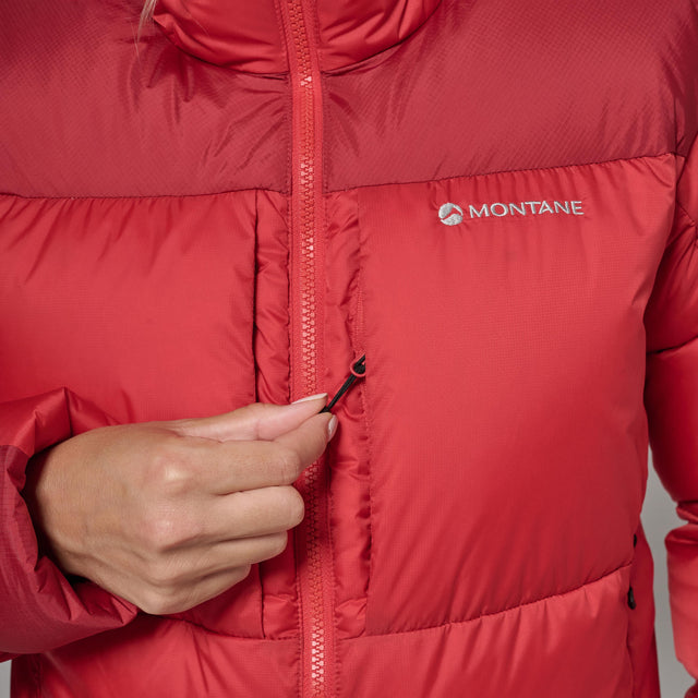 Montane Glacium Damen-Daunenjacke mit Kapuze