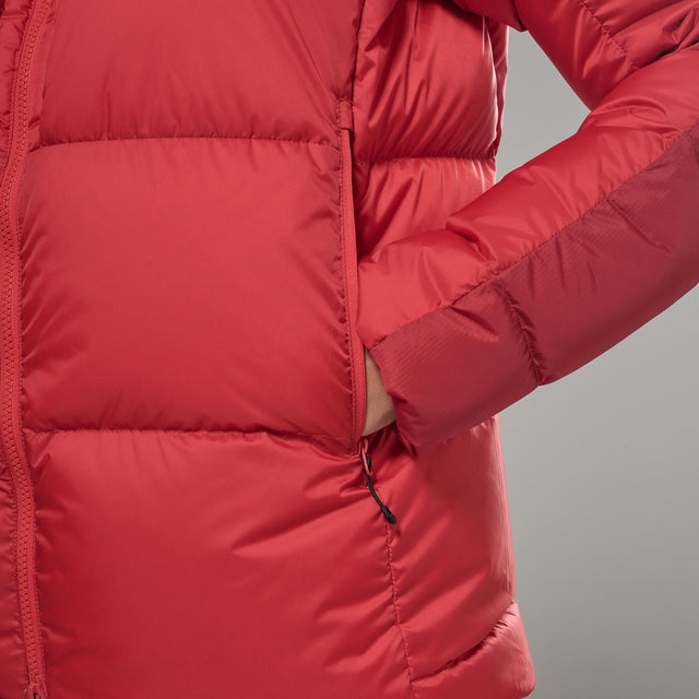 Montane Glacium Damen-Daunenjacke mit Kapuze