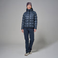 Dark Sky Montane Women's Icarus 3.0 Hooded Insulated Jacket Model 3 FIHOODAS