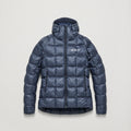 Dark Sky Montane Women's Icarus 3.0 Hooded Insulated Jacket Front FIHOODAS