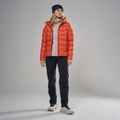 Lava Montane Women's Icarus 3.0 Hooded Insulated Jacket Model 3 FIHOOLAV