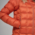 Lava Montane Women's Icarus 3.0 Hooded Insulated Jacket Model 4 FIHOOLAV