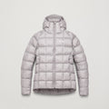 Oyster Montane Women's Icarus 3.0 Hooded Insulated Jacket Front FIHOOOYS