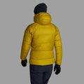 Ginkgo Gold Montane Women's Kamen XT Hooded Down Jacket Model Back