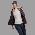 Mulberry Montane Women's Khamsin Hooded Softshell Jacket Model 4