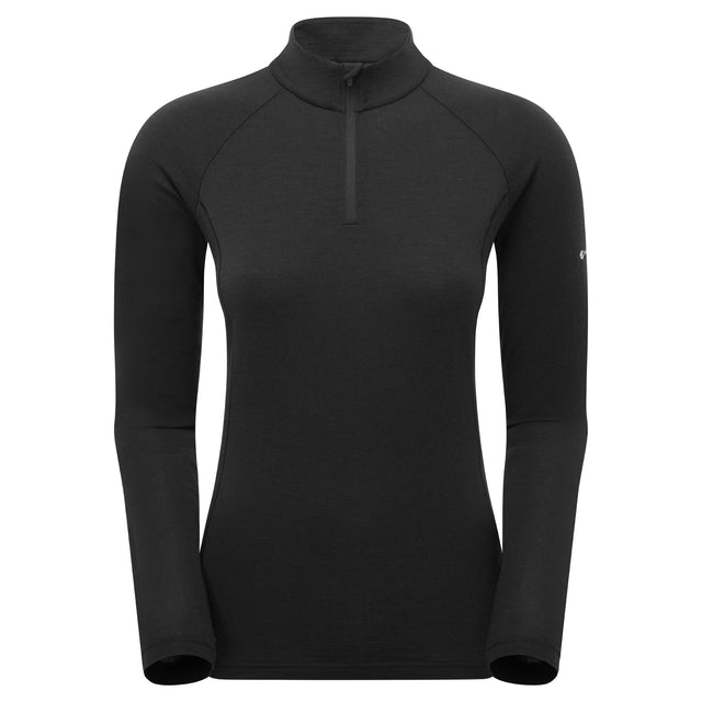 Montane Women's Malli Long Sleeve Zip Merino T-Shirt