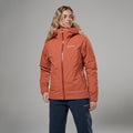 Lava Montane Women's Norste Lite Waterproof Jacket Model Front