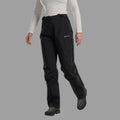 Black Montane Women's Phase Waterproof Pants Model Front