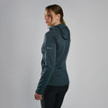 Deep Forest Montane Women's Protium Hooded Fleece Jacket Model Back