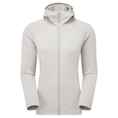 Oyster Montane Women's Protium Hooded Fleece Jacket Front