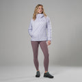Lilac Haze Montane Women's Prism Hooded Insulated Jacket Model 3 FPRJHLIL