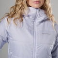 Lilac Haze Montane Women's Prism Hooded Insulated Jacket Model 4 FPRJHLIL