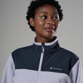 Lilac Haze Montane Women's Roco Fleece Jacket Model 4