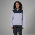 Lilac Haze Montane Women's Roco Fleece Pull On Model Front