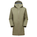 Caper Montane Women's Spirit Long Waterproof Jacket Front