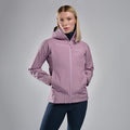 Allium Montane Women's Spirit Waterproof Jacket Model Back