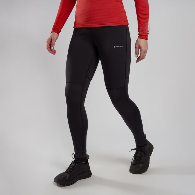 Black running tights women's on sale