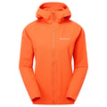 Tigerlily Montane Women's Tenacity Hooded Softshell Jacket Front