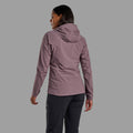 Moonscape Montane Women's Tenacity Nano Hooded Softshell Jacket Model Back