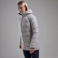 Oyster Montane Women's Tundra Hooded Down Jacket Model 5