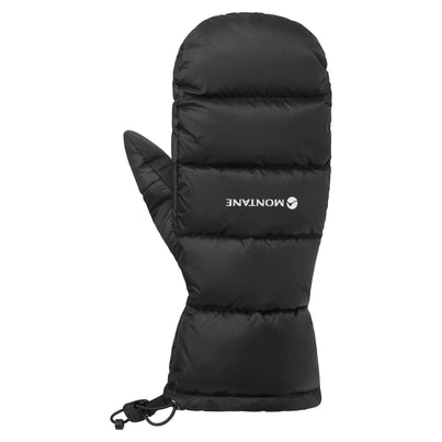 Black Montane Anti-Freeze Down Mittens Front