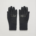 Black Montane Women's Khamsin Lite Softshell Gloves Model Front GFKLIBLA