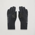 Black Montane Women's Khamsin Lite Softshell Gloves Front GFKLIBLA