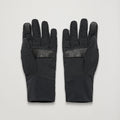 Black Montane Men's Khamsin Lite Softshell Gloves Model Front GMKLIBLA
