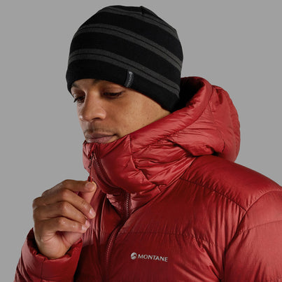 Black Montane Jack Beanie Front