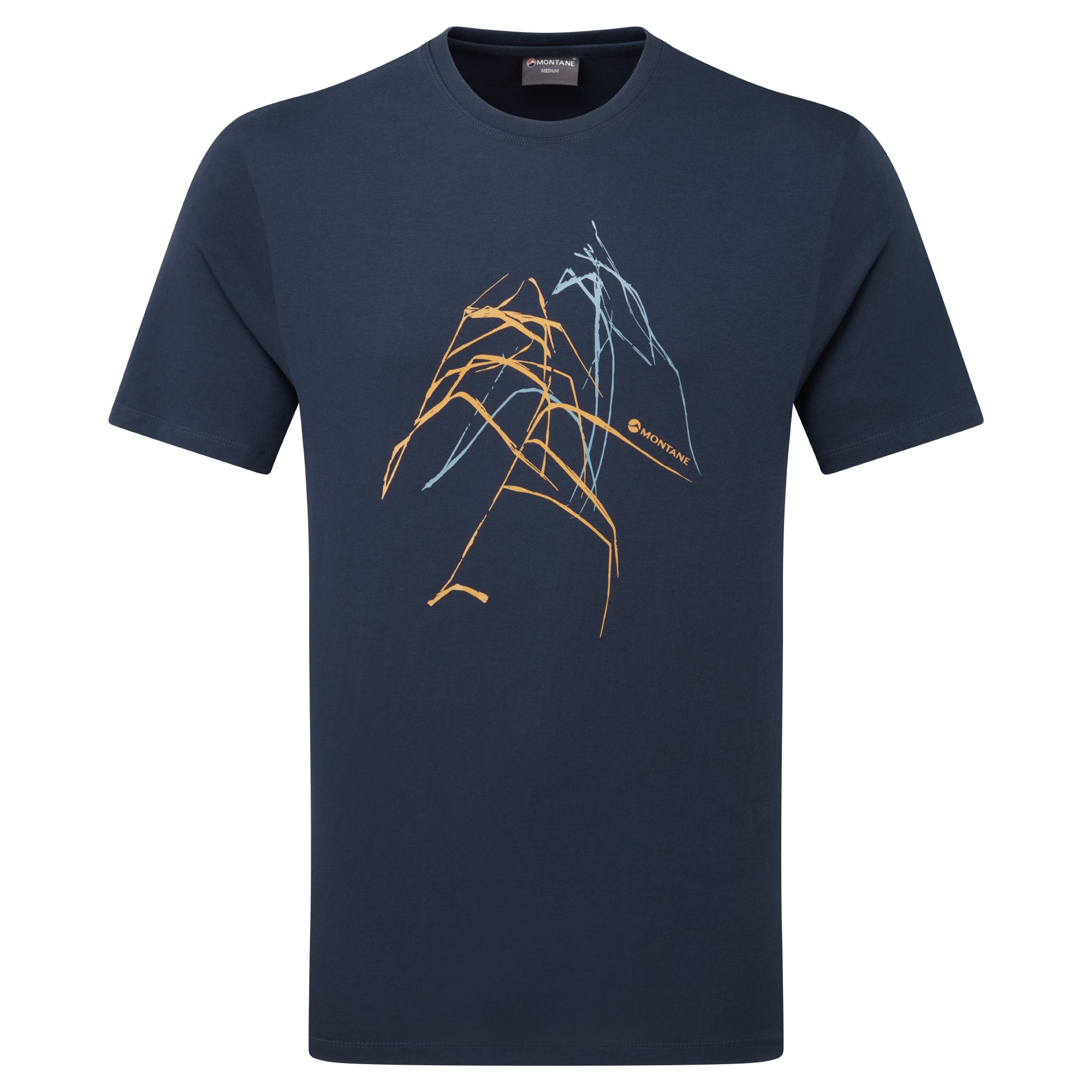 Montane Men's Abstract Mountain T-Shirt