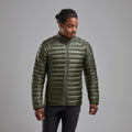 Caper Montane Men's Anti-Freeze Down Jacket Model Front