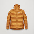 Amber Montane Men's Anti-Freeze Hooded Down Jacket Front MAFZHAMB