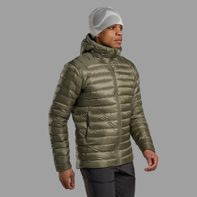 Caper Montane Men's Anti-Freeze Hooded Down Jacket Front