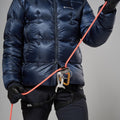 Eclipse Blue Montane Men's Apex 900 Hooded Down Jacket Model 7 MAP9HECL