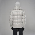 Platinum Montane Men's Apex 900 Hooded Down Jacket Model Back MAP9HPLA