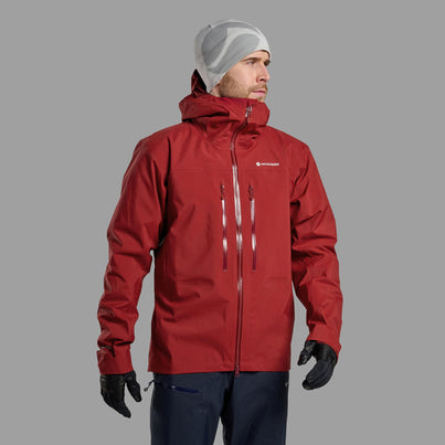 Dark Maple Montane Men's Alta XT Waterproof Jacket Front