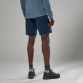 Eclipse Blue Montane Men's Caelum Shorts Model Back