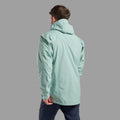 Sea Mist Montane Men's Cetus Waterproof Jacket Model Back